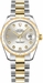 Rolex Datejust 31 Silver Diamond Oyster Bracelet Women's Watch 178343-0042 - image 0
