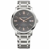 Baume & Mercier Classima Grey Dial Steel Automatic Men's Watch 10291