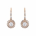 Diamond Drop Earrings, 1.10 Carat on Solid 18k Rose Gold E160RDIA - image 0