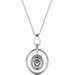 Diamond Pendant, 1.04 Carat on 18k White Gold Necklace P21956W - image 4