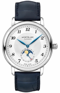 MontBlanc Star Legacy Moonphase Stainless Steel Men's Watch 117578
