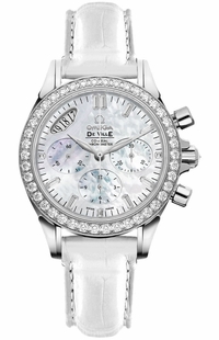 Omega De Ville Solid Gold Diamond Women's Watch 4679.75.36