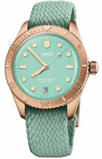 Oris Divers Sixty-Five Cotton Candy Watch 73377713157FS