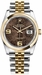 Rolex Datejust 36 Bronze Floral Jubilee Bracelet Watch 116203-0163 - image 0