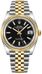 Rolex Datejust 41 Black Dial Men's Gold & Steel Watch 126333-0014 - image 0