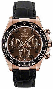 Rolex Cosmograph Daytona Brown Dial Men's Watch 116515LN-0004