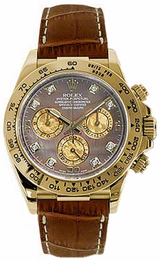 Rolex Cosmograph Daytona Diamond Men's Watch 116518-0073
