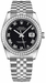 Rolex Datejust 36 Black Roman Numeral Dial Watch 116244-0045 - image 0