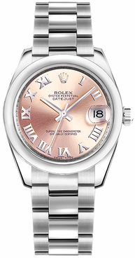 Rolex Datejust 31 Roman Numeral Dial Watch 178240-0032
