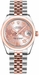 Rolex Datejust 31 Pink Floral Motif Dial Watch 178241-0069 - image 0