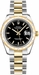 Rolex Datejust 31 Black Dial Domed Bezel Watch 178343-0059 - image 0