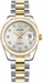 Rolex Datejust 31 Silver Jubilee Dial Gold & Steel Watch 178343-0043 - image 0