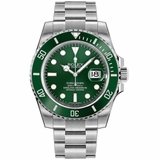 Rolex Submariner Date Hulk Green Dial & Bezel Men's Watch 116610LV-0002